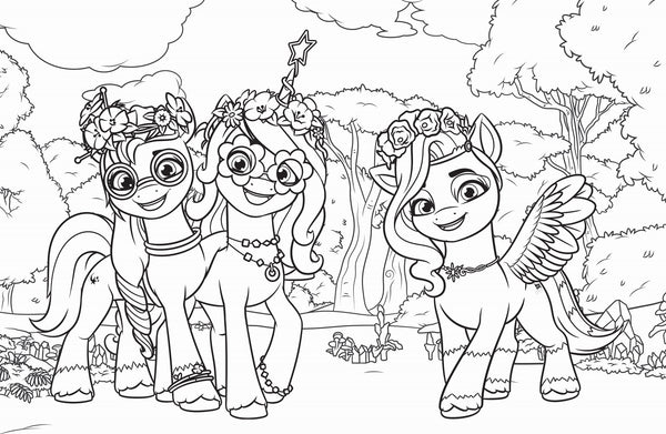 My Little Pony - Giant Poster Colouring