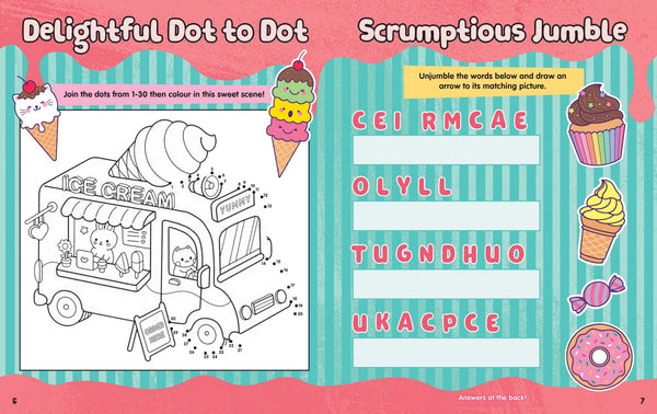 Sweetie Pie - Puffy Sticker Book