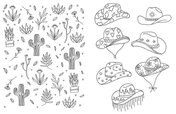 Tattoo Activity Book - Delicate Designs