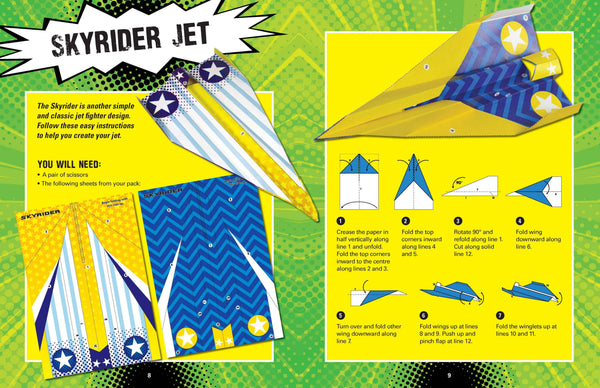 Create It - Origami Activity Case - Jet Fighters
