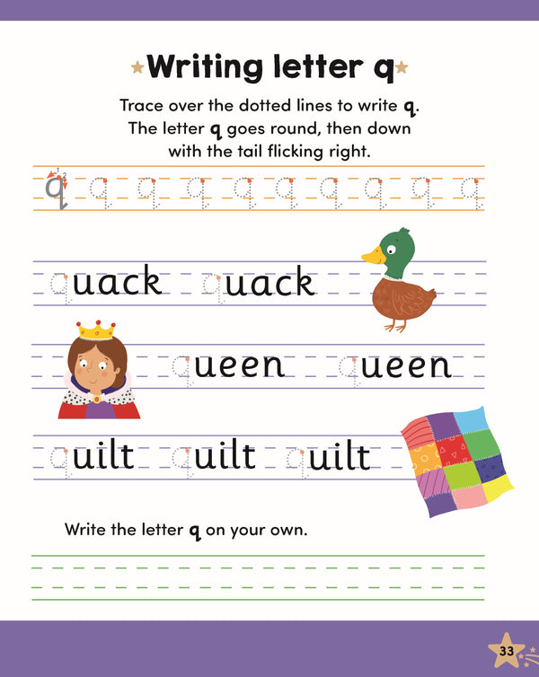Gold Stars Vol. 3 - Big Workbook - Handwriting
