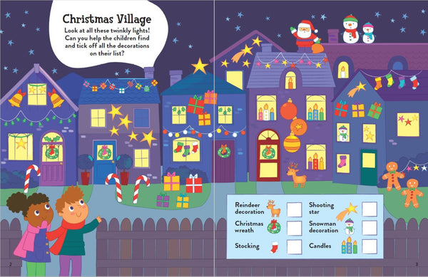 Santa & Friends Jingle Bell Craze Puffy Sticker Book