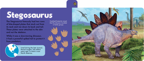 Garry Fleming's Dinosaurs of the World - Chunky Tabbed Board Book