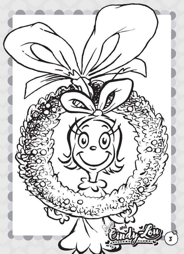 Dr Seuss - Puffy Sticker Book - The Grinch & Cindy-Lou
