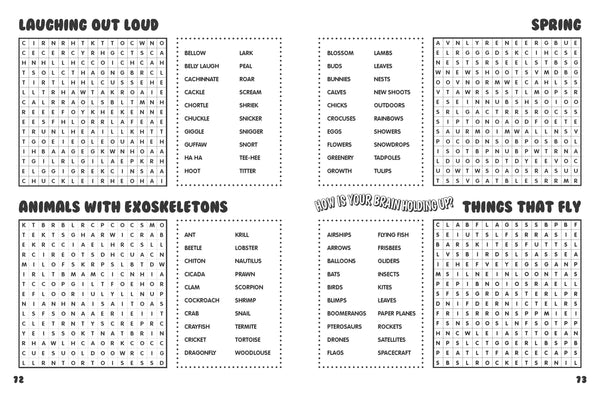 Brain-Busting Puzzles for Kids - Word Search