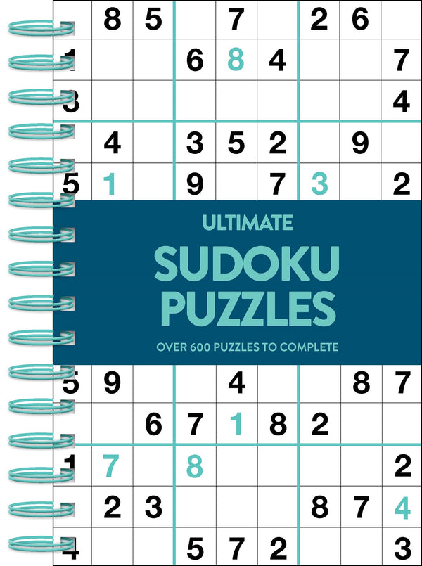 Ultimate 600 Puzzles - Sudoku - Teal