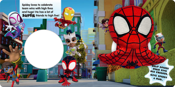 Spidey and His Amazing Friends - Hand Puppet Book - Spidey