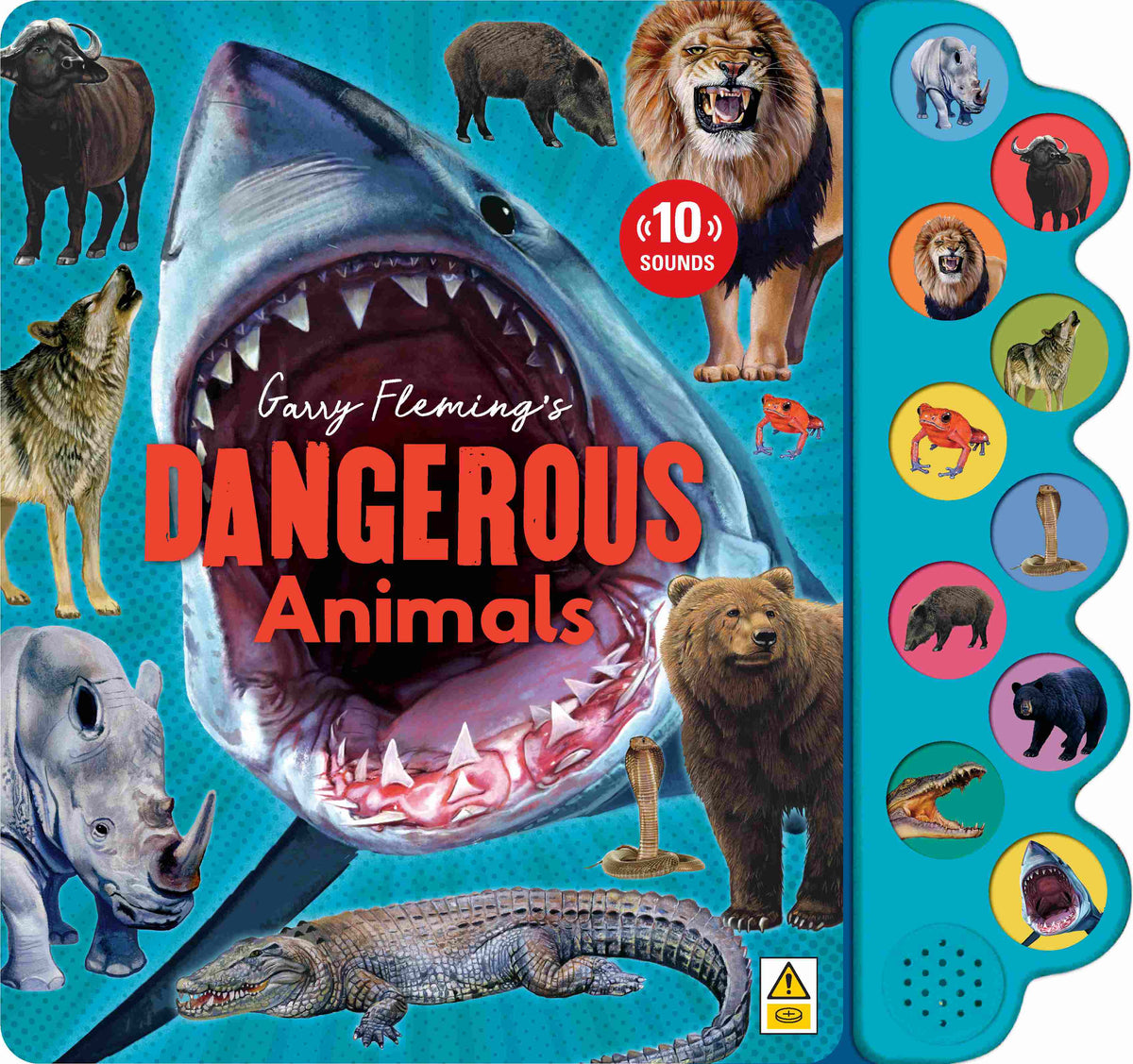 Garry Fleming - 10-Button Sound Book - Dangerous Animals