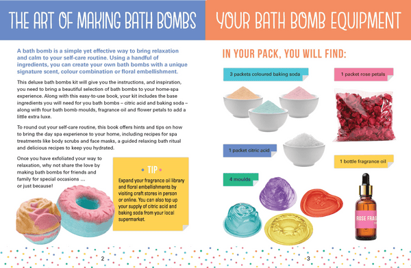 Made By Me - Deluxe Book & Kit - Bath Bombs
