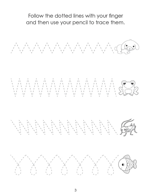 Little Genius Vol. 2 - Pencil Skills Activity Pad - Alphabet