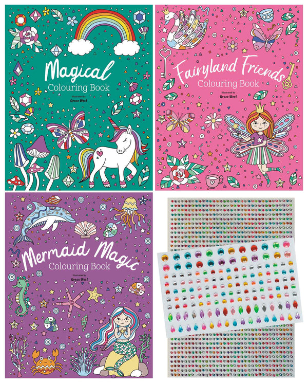 Gem Sticker Activity Case - Enchanted