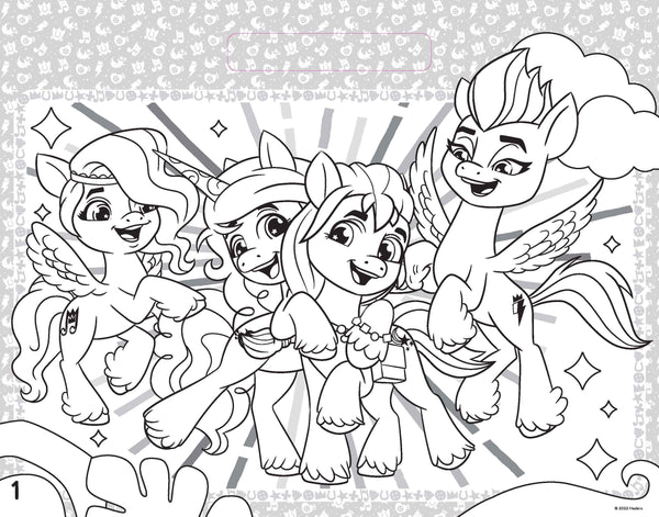 My Little Pony - Giant Activity Pad - Friendship & Sparkles
