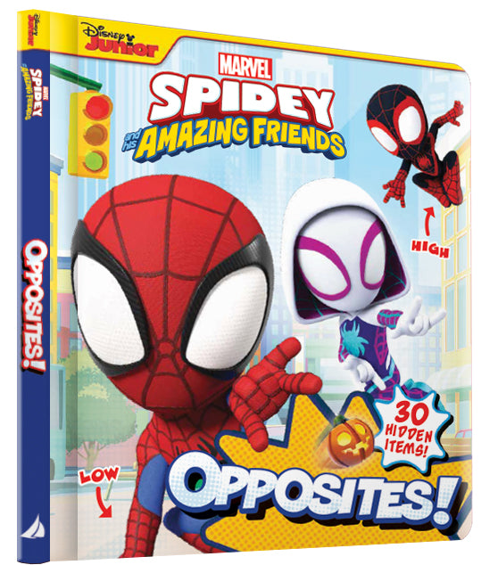 Spidey and His Amazing Friends - Board Book - Opposites
