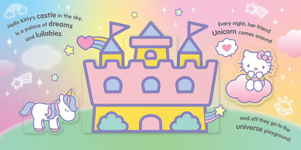 Hello Kitty - Pop-Up Book - Unicorn Dreams
