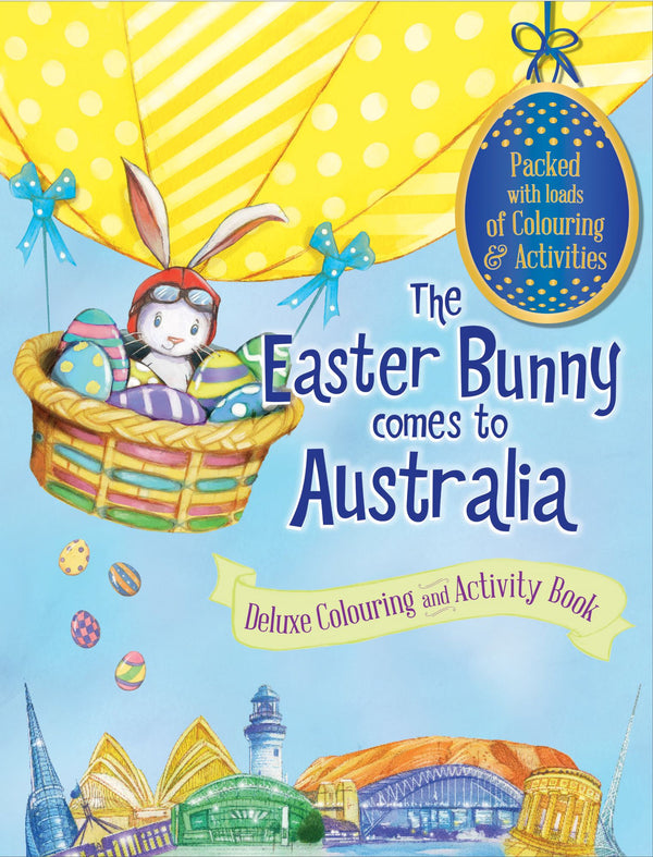 Easter Bunny Aus Colouring