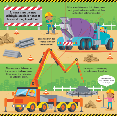 Trucks & Diggers - Giant Fold Out