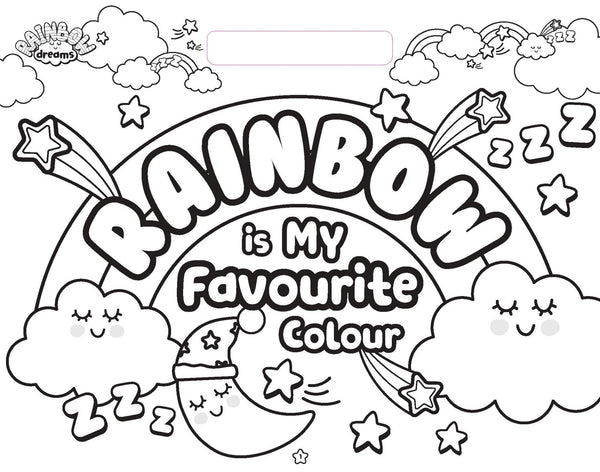Rainbow Dreams - Giant Activity Pad