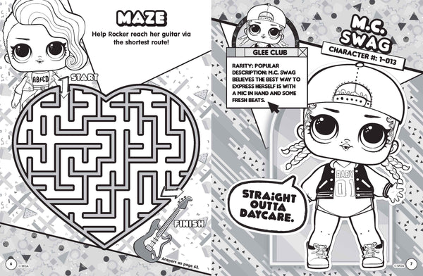 L.O.L Surprise! Mega Colouring Book - Totally Awesome