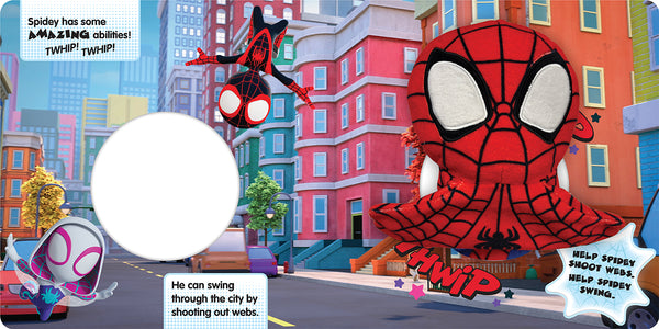 Spidey and His Amazing Friends - Hand Puppet Book - Spidey