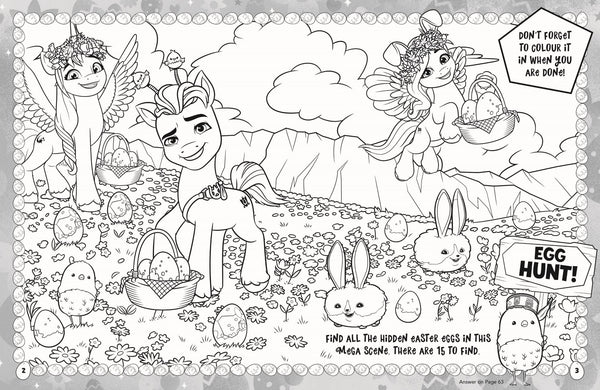 My Little Pony - Mega Colouring Book - Easter