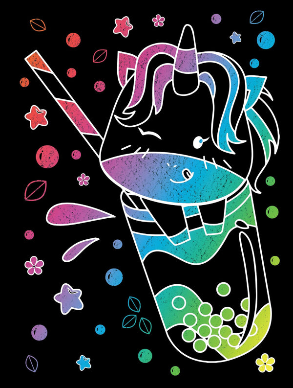 Scratch Art - Bubble Tea
