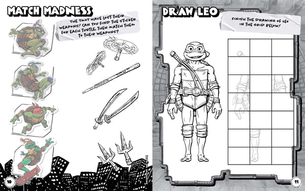TMNT Mutant Mayhem - Ultimate Sticker Book