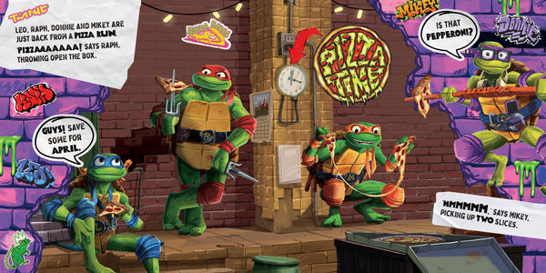 TMNT Mutant Mayhem - Pop-Up Book