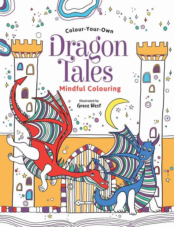 Mindful Colouring - Dragon Tales
