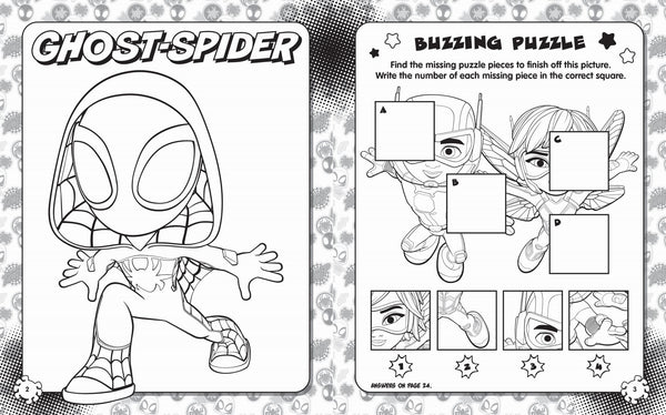 Spidey and His Amazing Friends - Activity Fun Pack - Glow We bs Glow