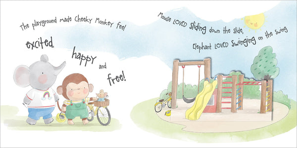 Cheeky Monkey Learns to be Brave - Lift-the-Flap Board Book