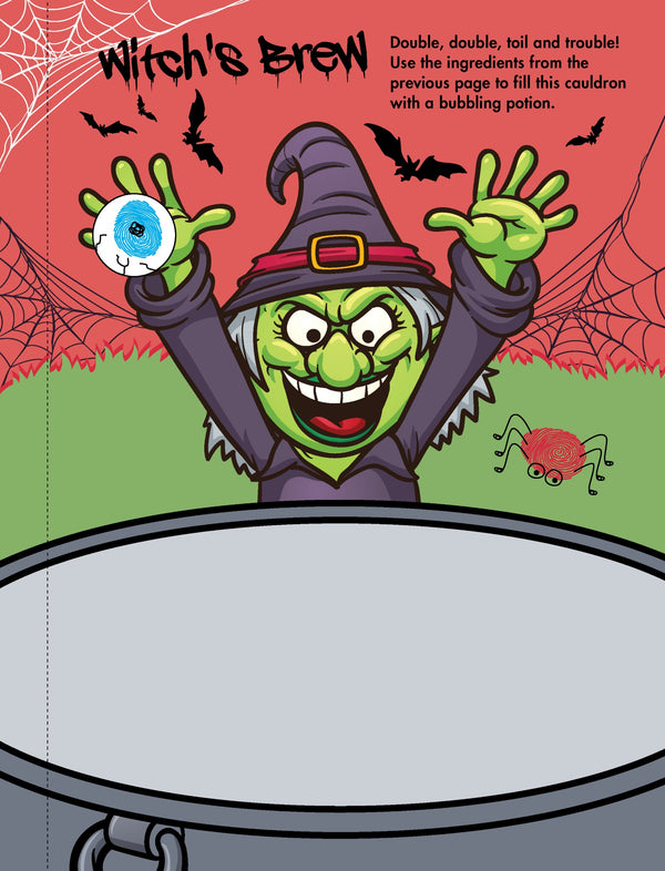 Fingerprint Art - Witches