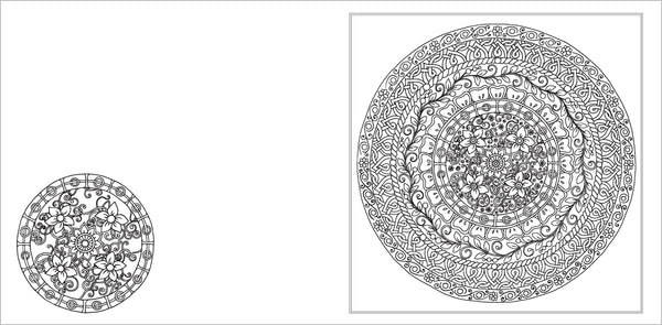 Happy Thoughts - Calm Colouring Book