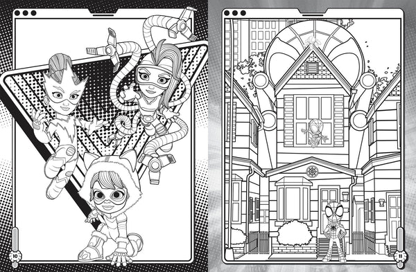Spidey and His Amazing Friends - Jumbo Colouring Book