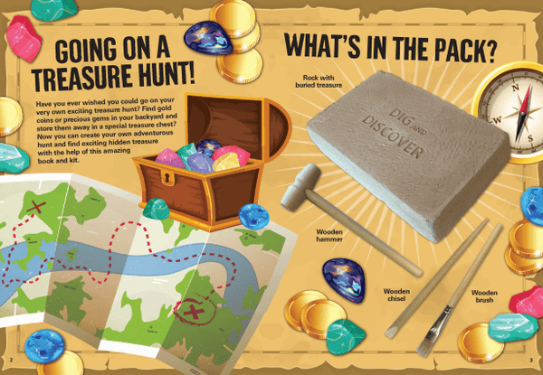 Book & Kit - Treasure Hunt