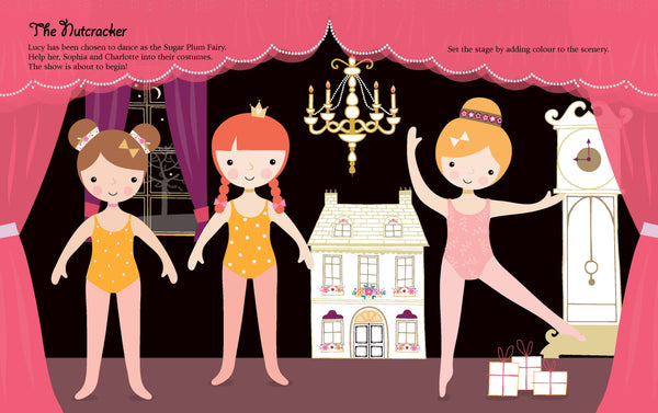 Sticker Dress-Up Book - Ballerina Vol. 2