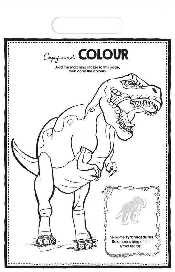Garry Fleming's Dinosaurs - Activity Pad