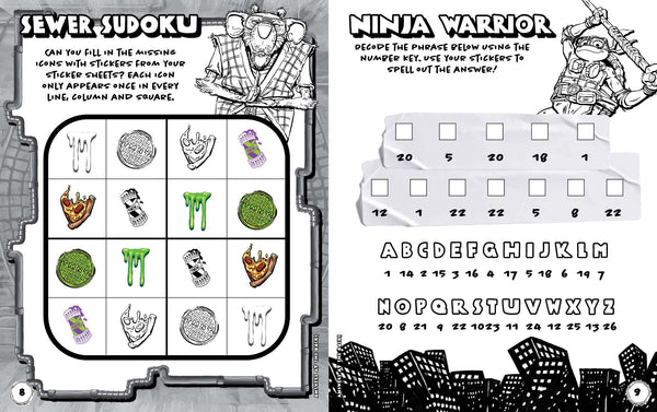 TMNT Mutant Mayhem - Ultimate Sticker Book