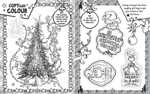 Dr Seuss - Ultimate Sticker Book - The Grinch