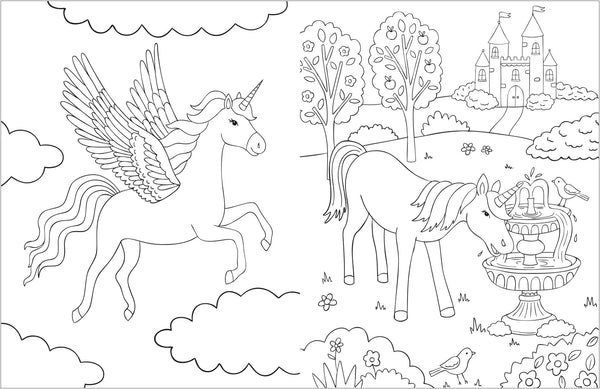 Unicorn Magic - Tattoo Activity Book