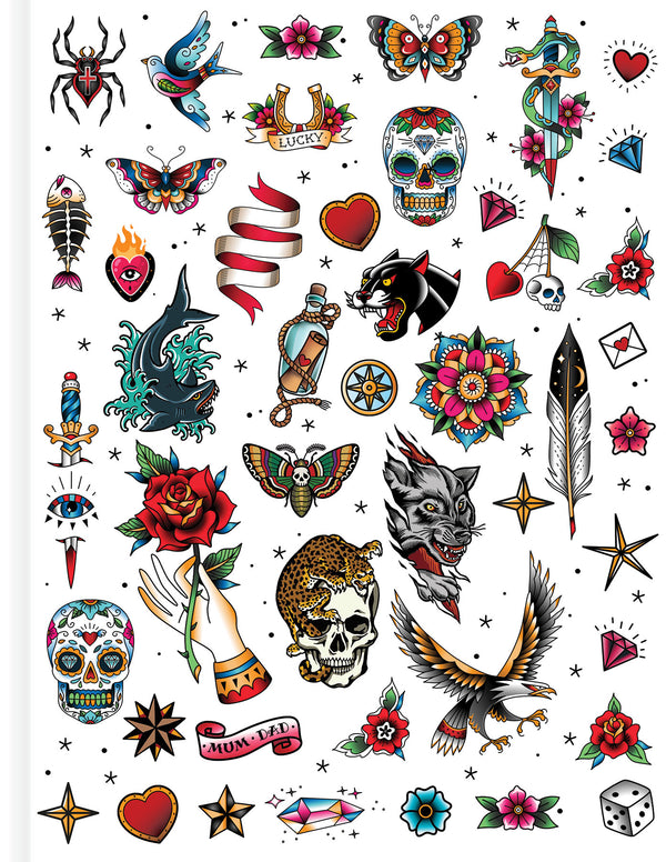 Tattoo Activity Book - Iconic Inks