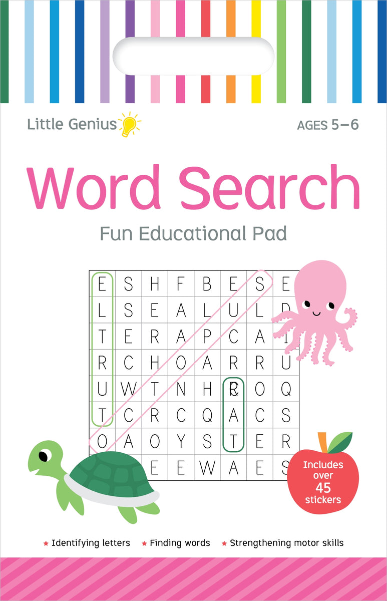 Little Genius Vol. 2 - Small Activity Pad - Word Search