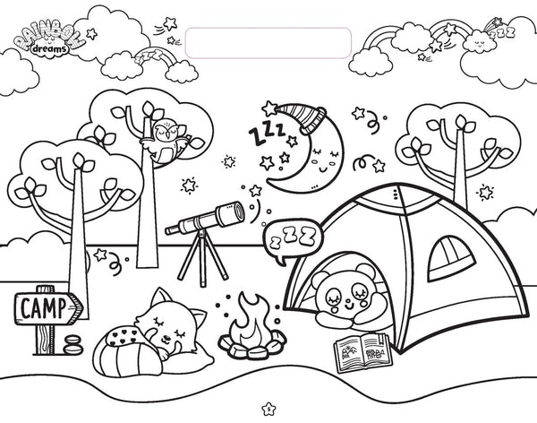 Rainbow Dreams - Giant Activity Pad