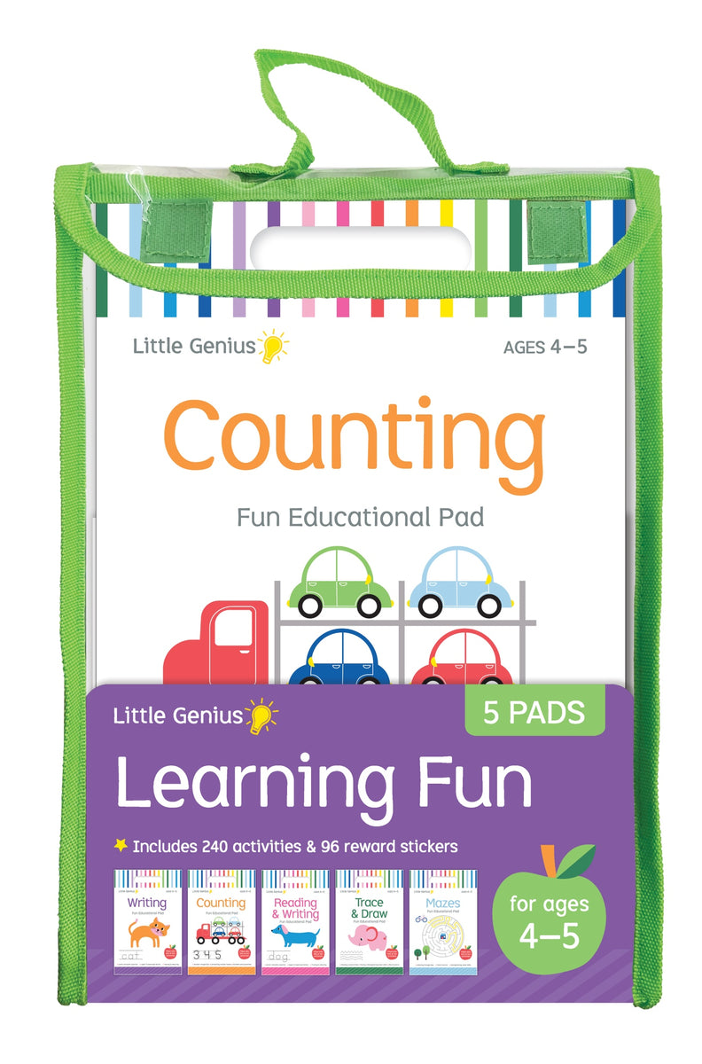 Little Genius Vol. 2 - 5-Pack of Activity Pads - Age 5-6