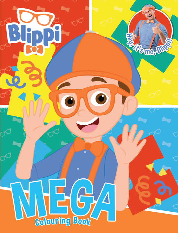 Blippi - Mega Colouring Book