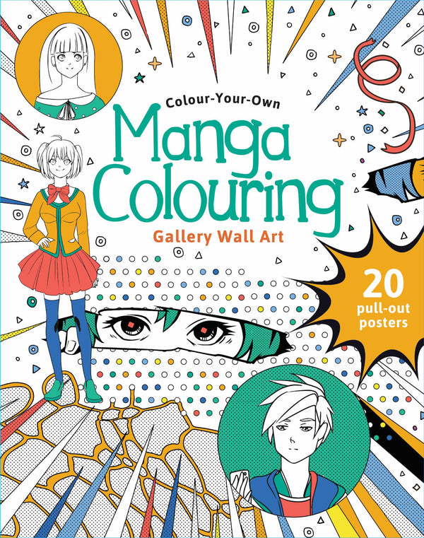 Wall Art - Manga Colouring (FSC)