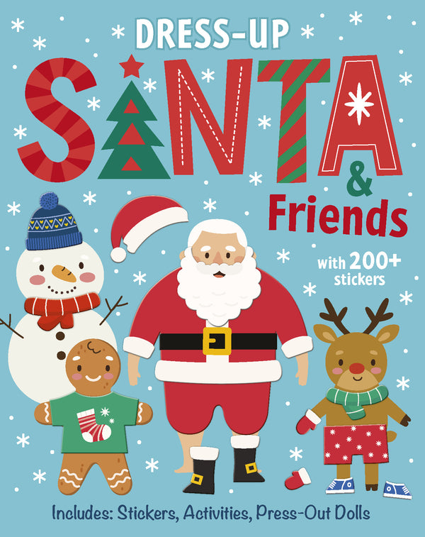 Sticker Dress-Up - Santa & Friends