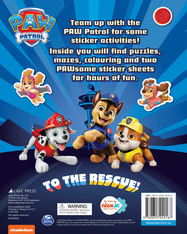 PAW Patrol - Ultimate Sticker Book - To the Rescue!