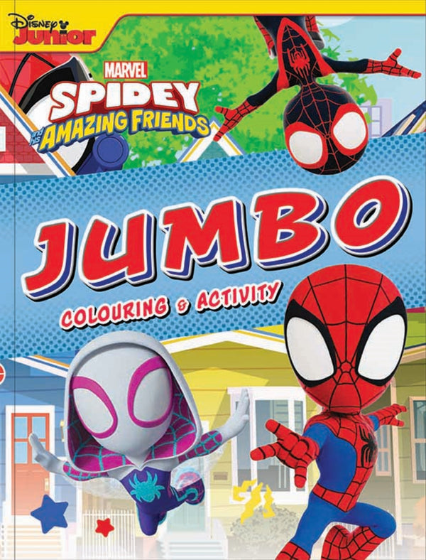 Spidey and His Amazing Friends - Jumbo Colouring Book