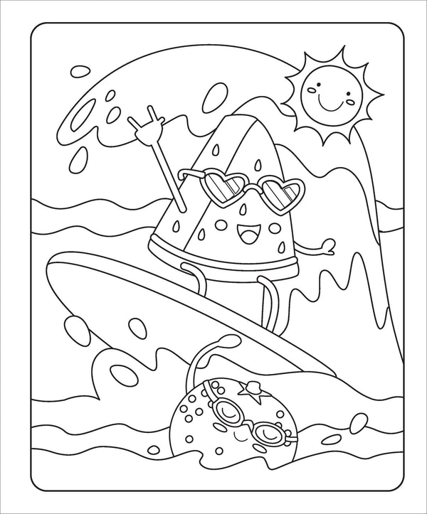 Markerific - Activity Folder - Frutti Friends