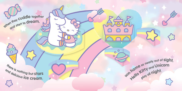 Hello Kitty - Pop-Up Book - Unicorn Dreams